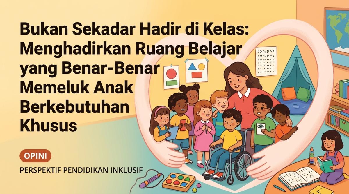 Bukan Sekadar Hadir di Kelas: Menghadirkan Ruang Belajar yang Benar-Benar Memeluk Anak Berkebutuhan Khusus